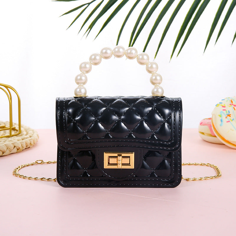 Candy Color Mini Chain Change Pearl Crossbody Bags