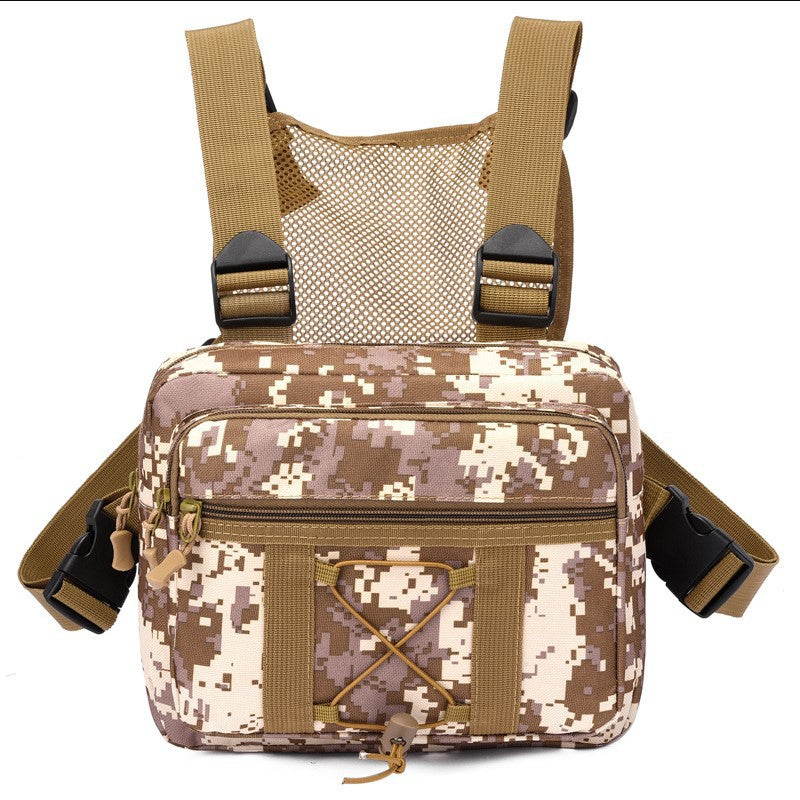 Comfortable Vest Camouflage Trend Work Clothes Bags