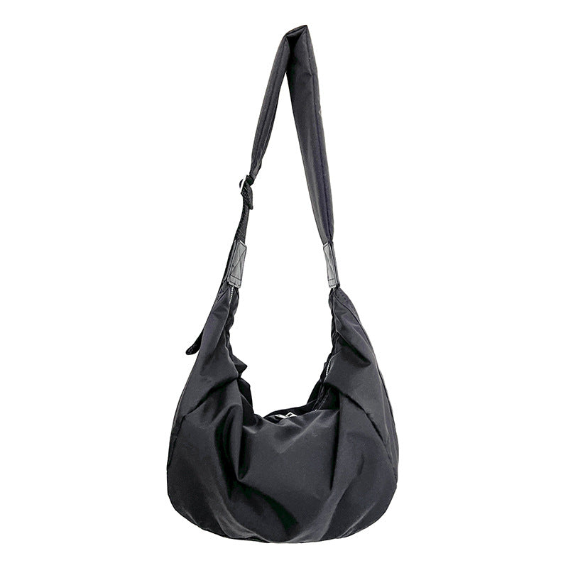 Pretty Niche Fashion Neutral Nylon Dumpling Shoulder Bags
