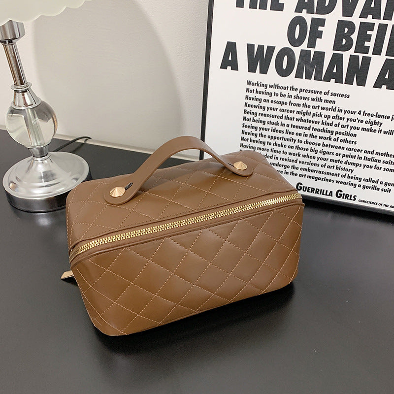 Double Pull Head Wash Diamond Embroidery Thread Cosmetic Bags