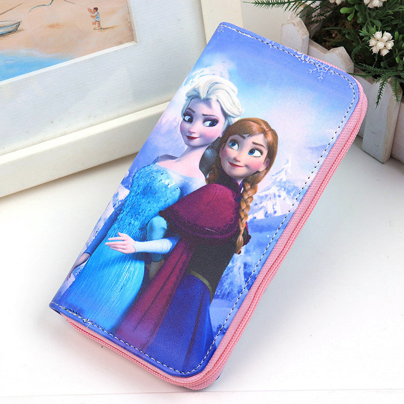 Versatile Cartoon Cute Doll Lady Storage Coin Purses