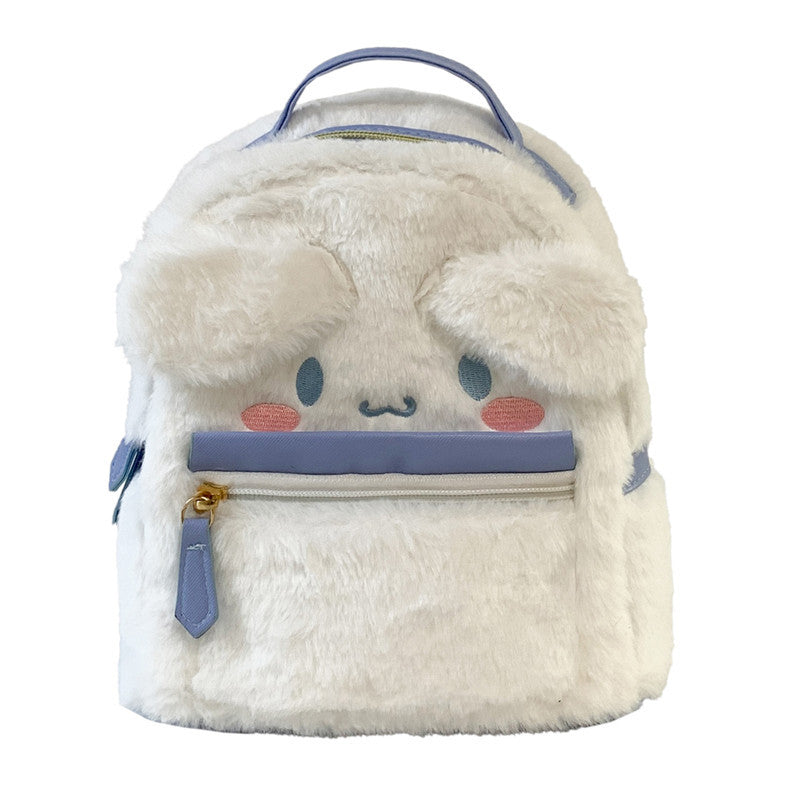 Plush Cute Girlish Ugly Big Ears Backpacks
