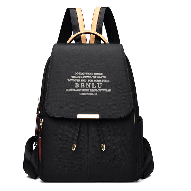 Women's Distribution Korean Fashionable Nylon Oxford Cloth Backpacks