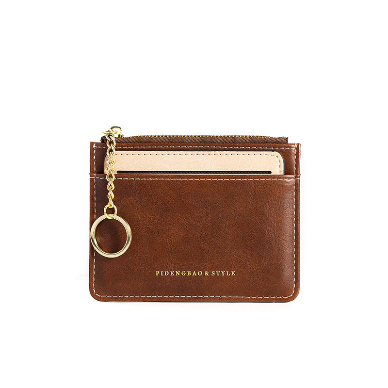 Elegant Slouchy Innovative Pretty Detachable Zipper Card Holder