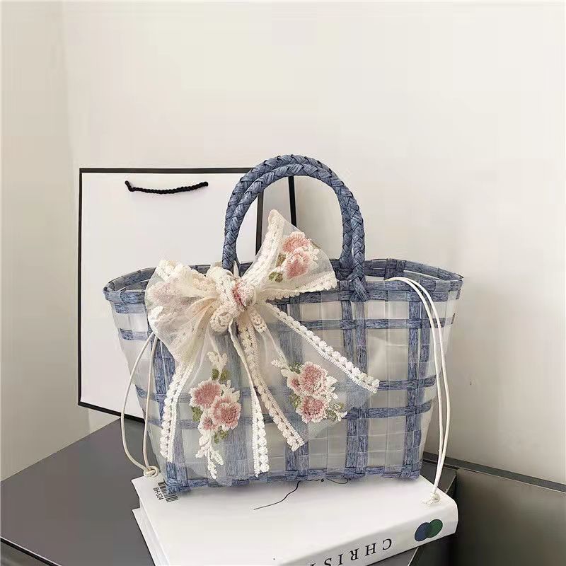 Women's Wedding Large Capacity Woven Hand Gift Bags