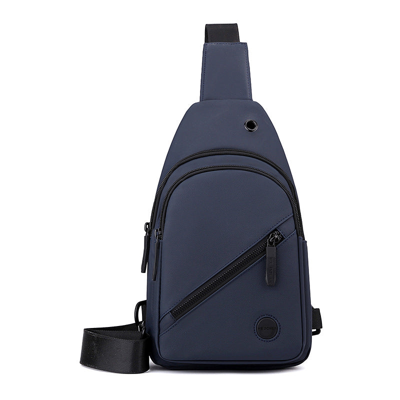 Men's Daily Versatile Simple Fashion Trend Commuter Men's Chest Bags