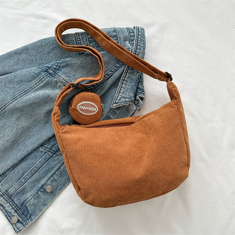 Color Simple Large Capacity Korean Style Shoulder Bags