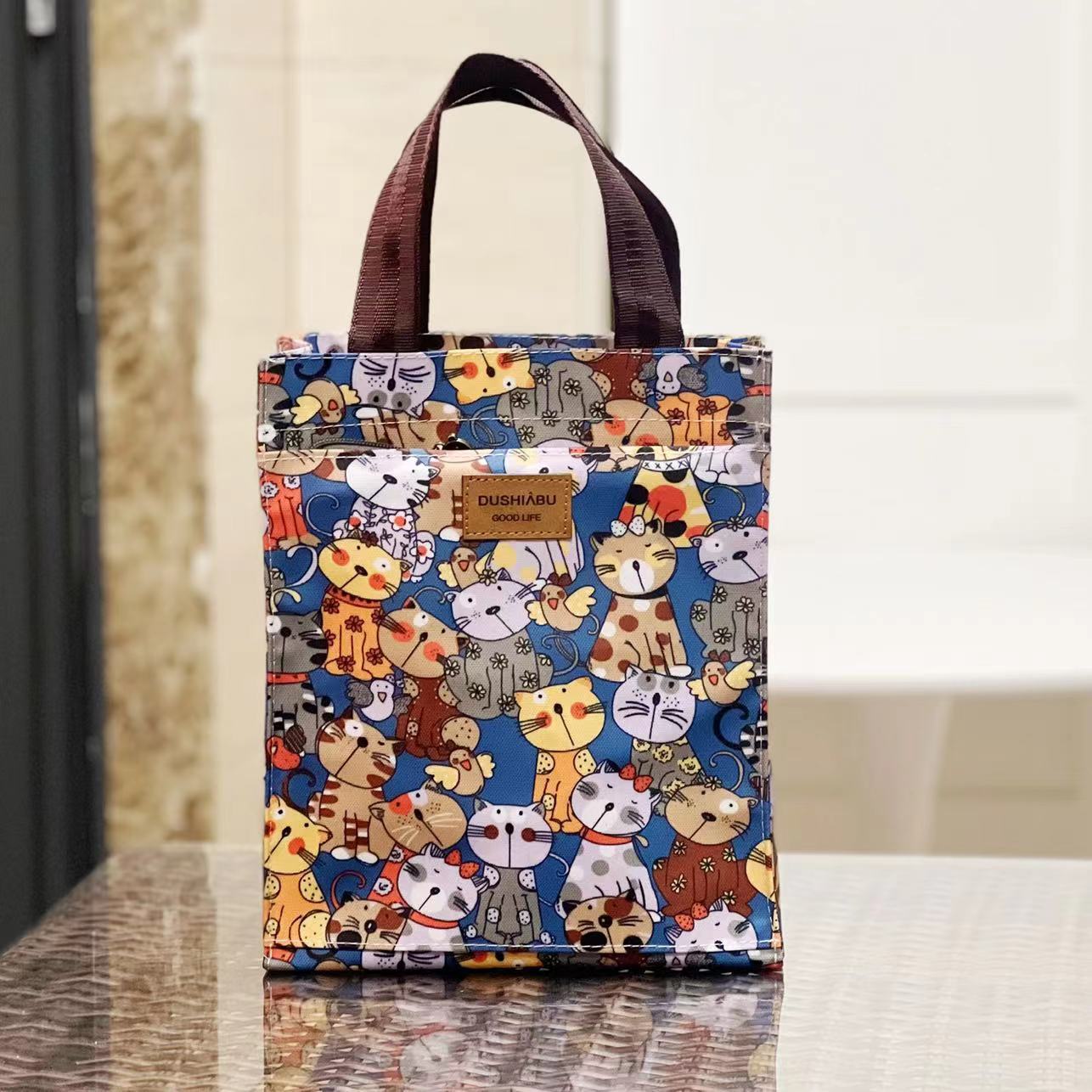Volume Waterproof Lunch Box Snack Make-up Handbags