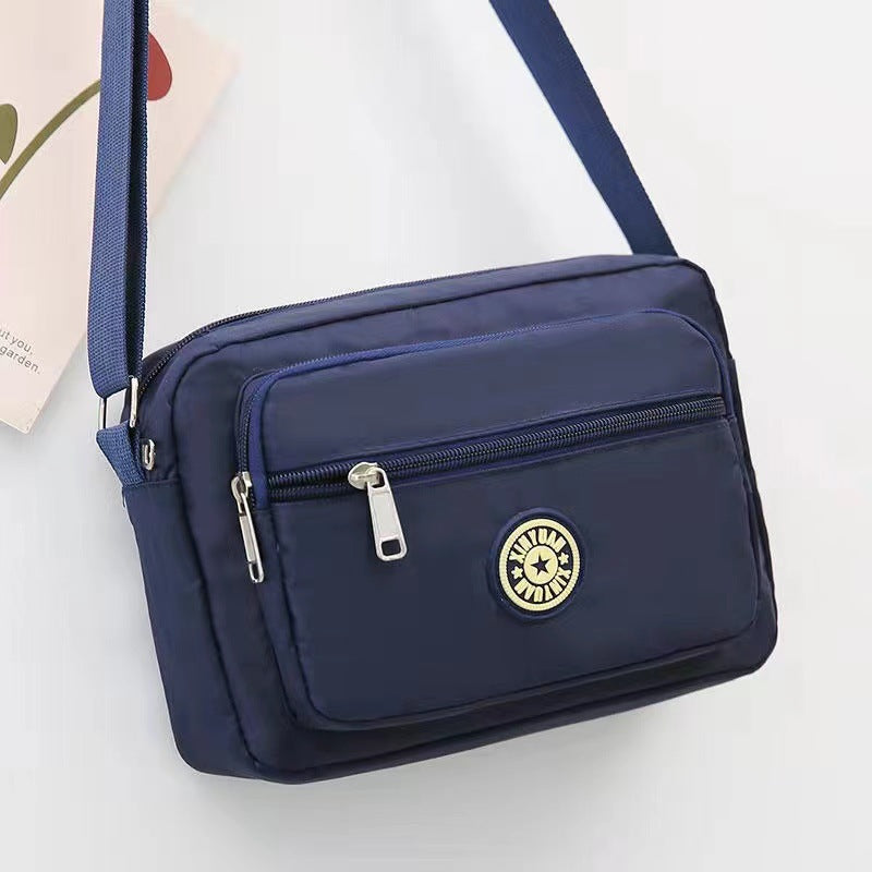 Women's Stall Flower Cloth Oxford Practical Canvas Crossbody Bags