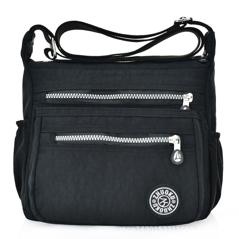 Women's Fashion Simple Nylon Waterproof Printable Crossbody Bags