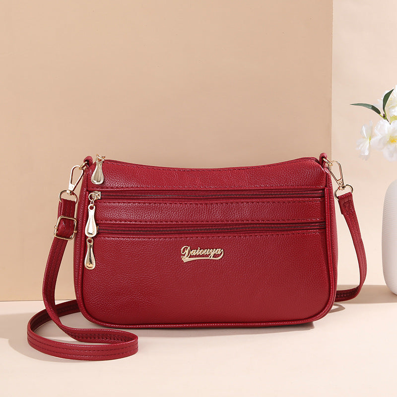 Women's Autumn Zip One Trendy Shell Large Bags