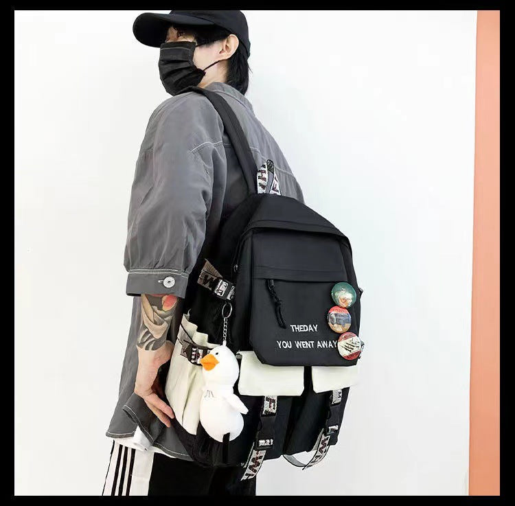 Women's & Men's & Good-looking Korean Style College Junior Fashion Backpacks