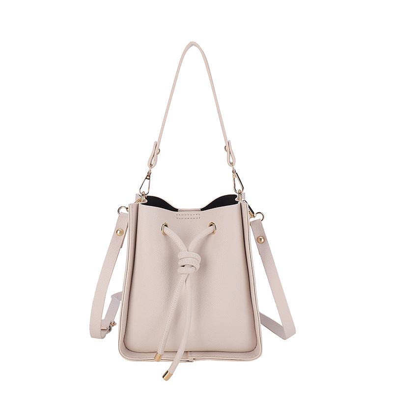 Women's Drawstring Material Handmade For Free Tutorial Shoulder Bags