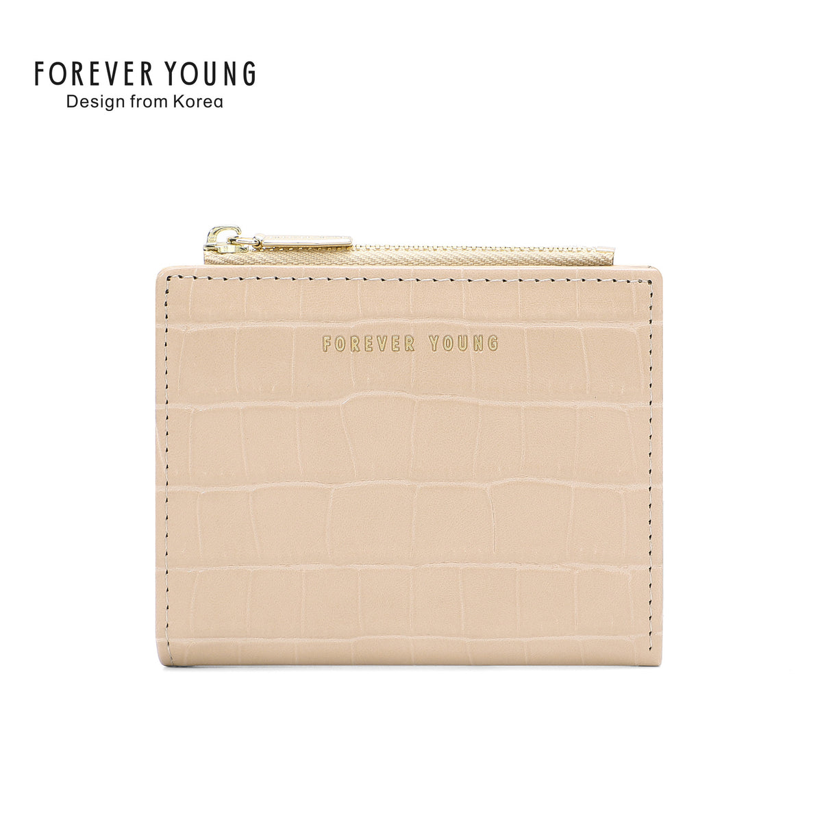 Women's Stone Pattern Simple Two Fold High Ladies Wallet