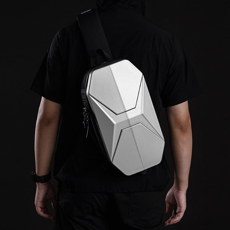 Fashion New Men's Hard Shell Tide Men's Messenger Bags
