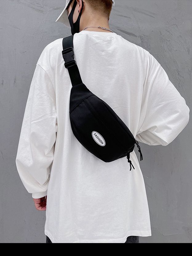 Women's & Men's & Canvas Simple Fashion Men's Chest Bags