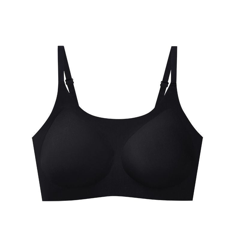 Chest Pad Fixed Cup Push Up Pull Everyday Bras