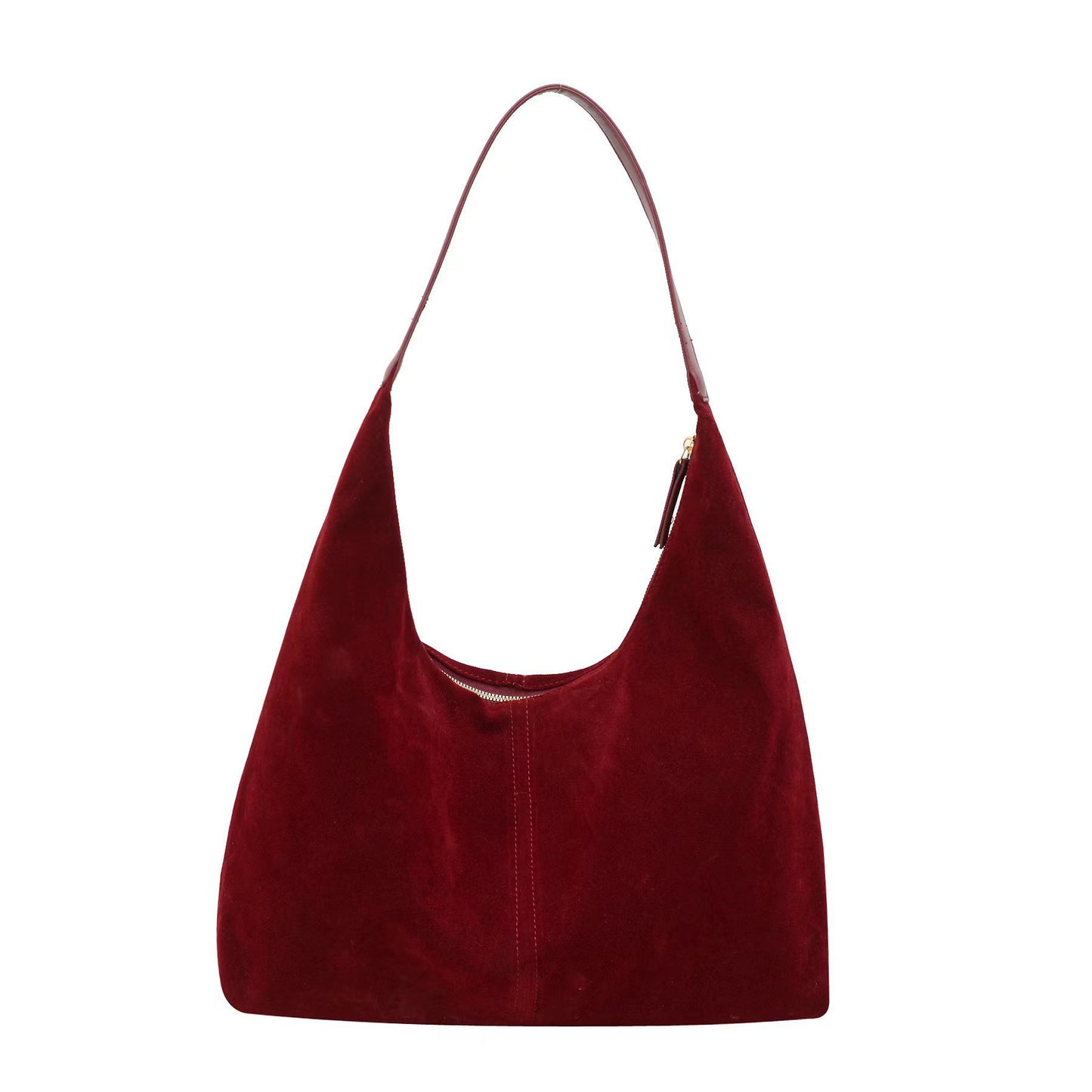 Women's Capacity Autumn Versatile Retro Frosted Texture Shoulder Bags