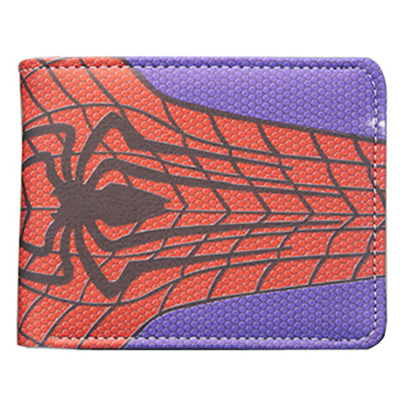 Men's Heros Short Black Spider Green Less Ladies Wallets
