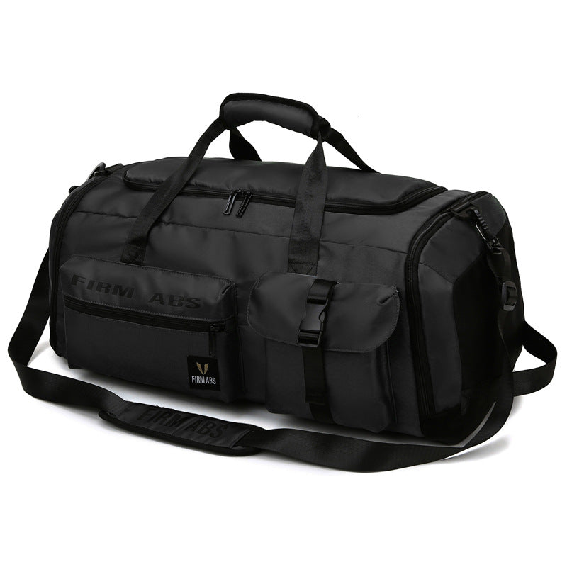 Men's Large Capacity Dry Wet Separation Basketball Cycling Independent Shoe Travel Bags