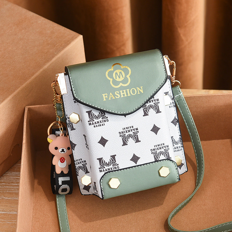 Classic Women's Fashion Mini Vertical Simple Phone Bags