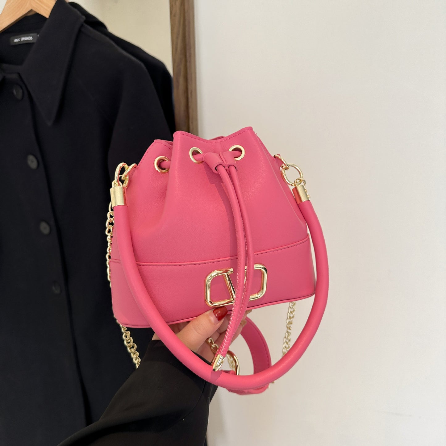 Women's Fresh Sweet Fashion Rest Cute Pocket Shoulder Bags