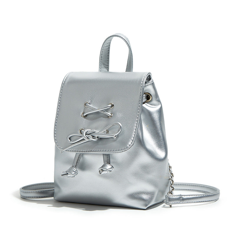 Women's Ballet Style Bow Summer Tide Cute Backpacks
