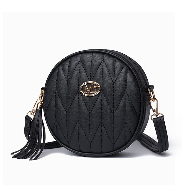Diamond Fashion Round Korean Cute Style Shoulder Bags