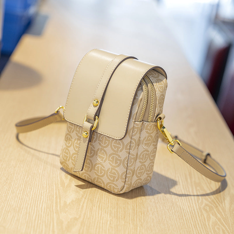Women's Summer Light Luxury Double Partition Large Crossbody Bags