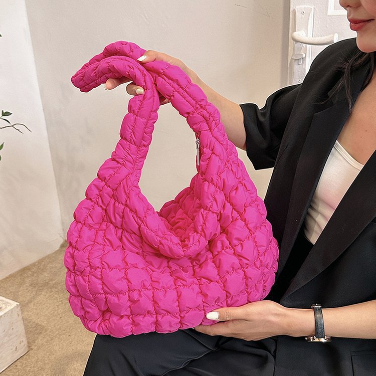 Women's Retro Trendy Large Capacity Color Matching Shoulder Bags