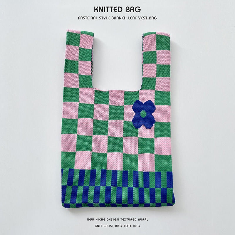 Series Knitted Versatile Large Capacity Commuter Holiday Bags