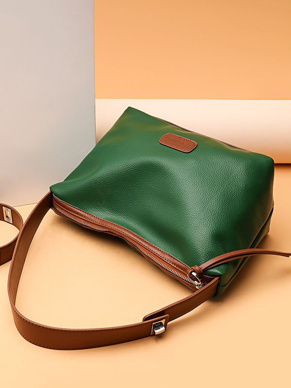 Women's Western Style Large Capacity Soft Underarm Crossbody Bags