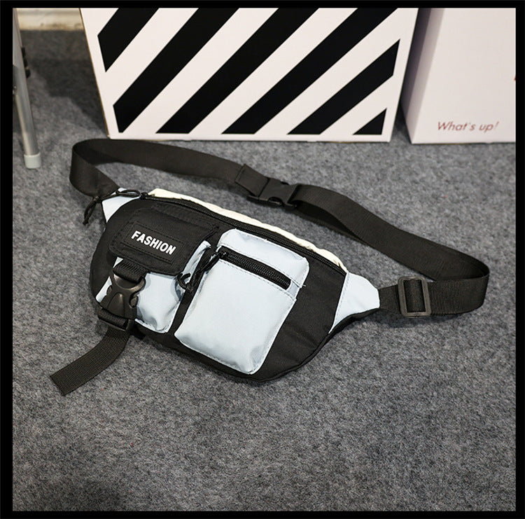 Casual Men's Fashion Trendy Personality Boys Men's Chest Bags