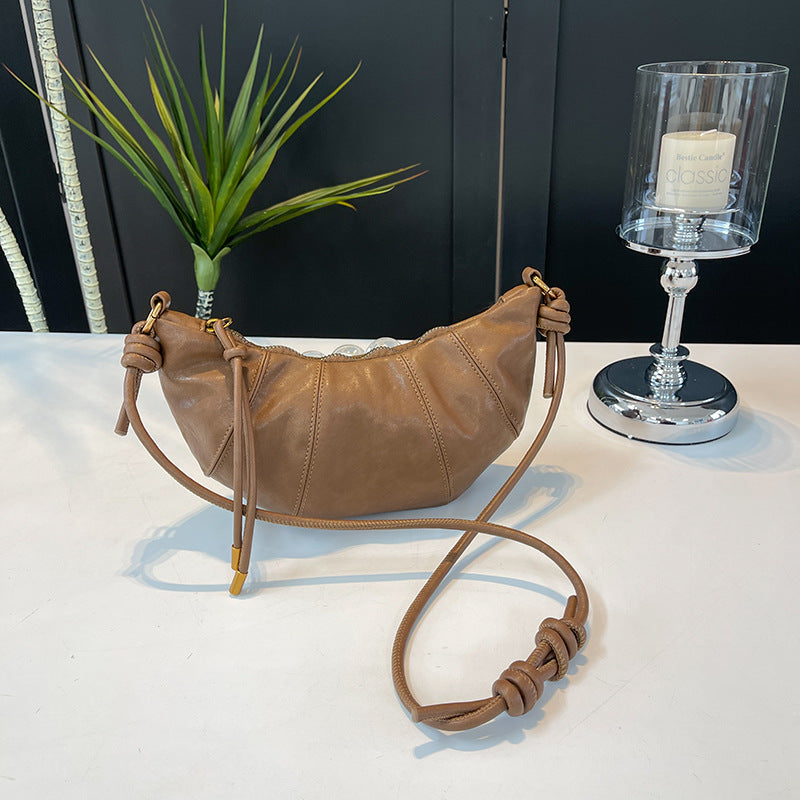 Elegant Fashion Underarm Croissant Dumpling High-grade Shoulder Bags