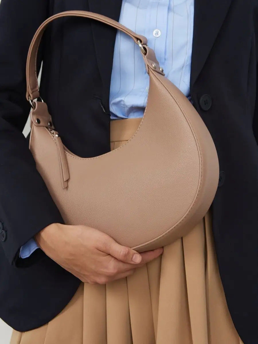 French Minority Female Popular Advanced Texture Shoulder Bags