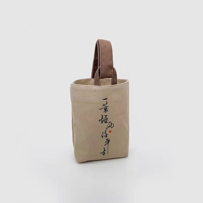 Canvas Trendy National Style Large Capacity Storage Simple Shoulder Bags