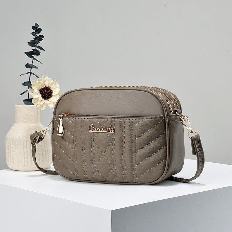 Classic Women's Summer Stylish Textured Niche Crossbody Bags