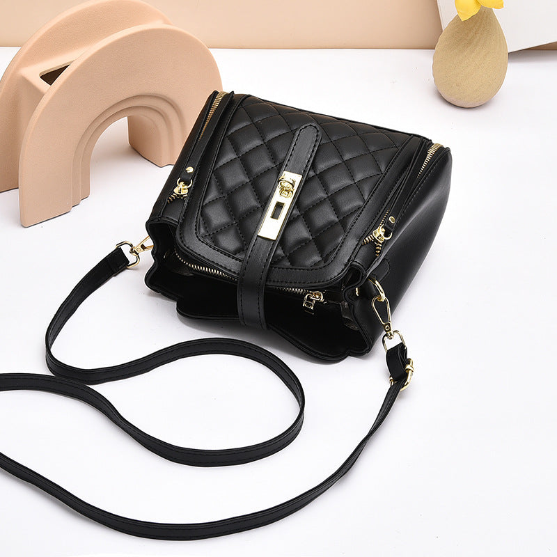 Women's Korean Style Fashion Large Elegant Versatile Handbags