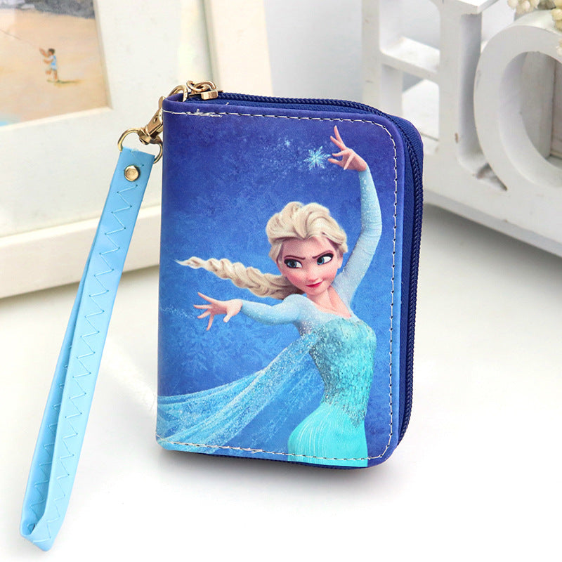 Cartoon Beautiful Cute Female Fresh Lady Ladies Wallets