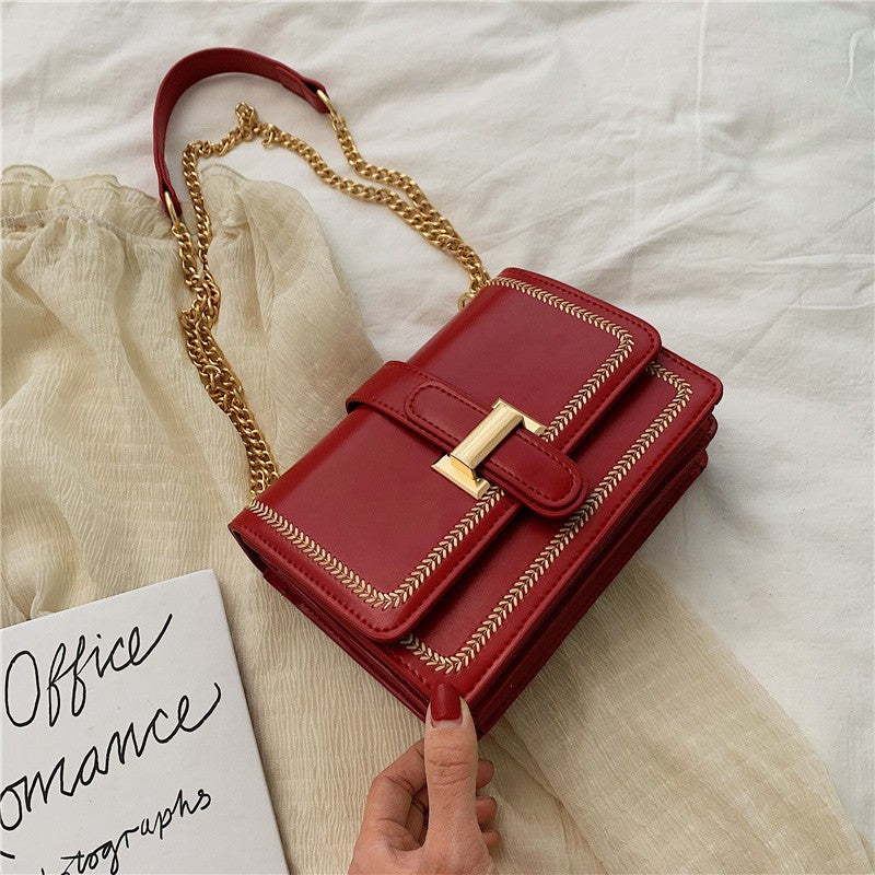 Women's French Niche Stylish Good Texture Western Shoulder Bags