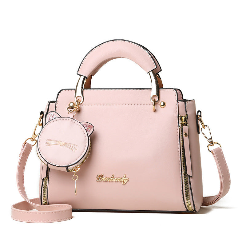 Women's Advanced Texture Fashionable Trendy Pouch Large Shoulder Bags