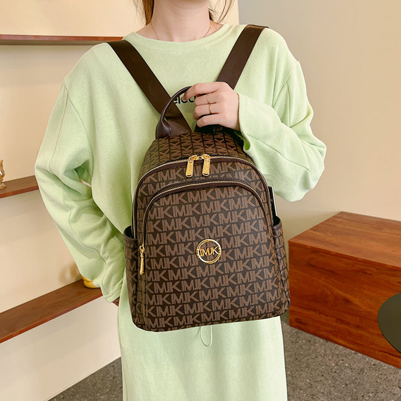 High-grade Large Capacity Female Fashionable Temperament Backpacks