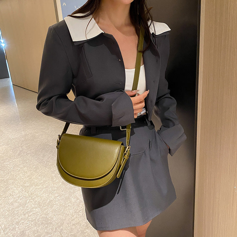 Women's Textured Light Luxury Popular Retro Fashion Shoulder Bags