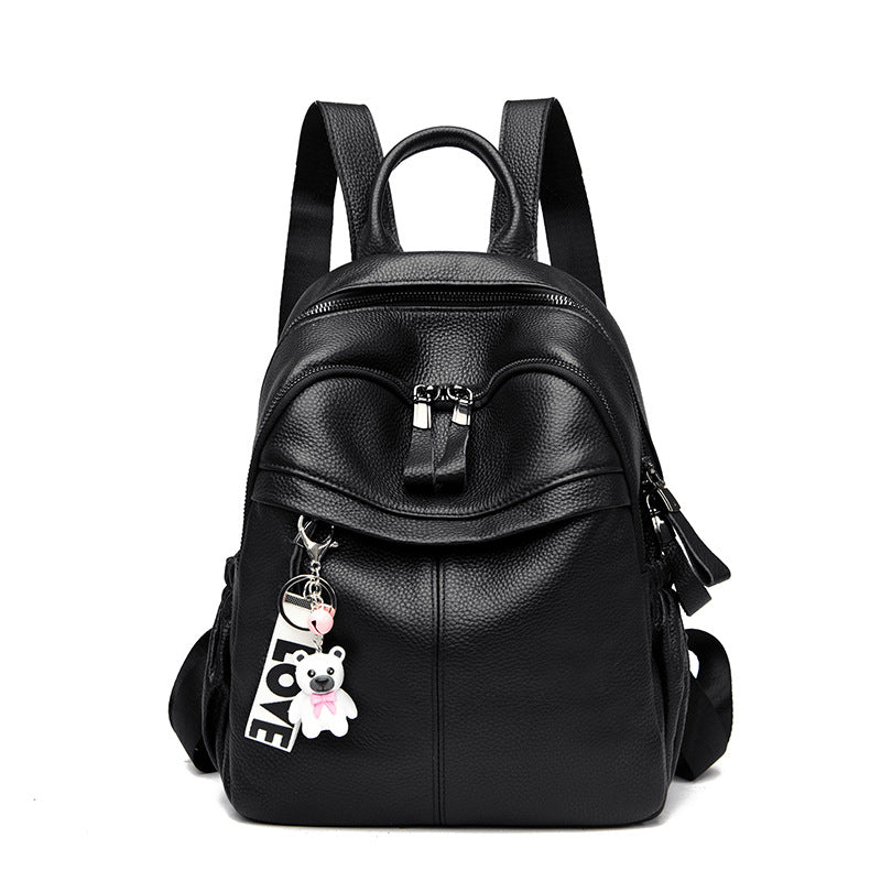 Women's Spring Fashion Large Capacity First Layer Backpacks