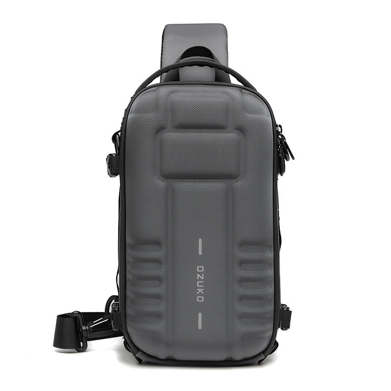 Attractive Men's Hard Shell Function Tactics Men's Chest Bags