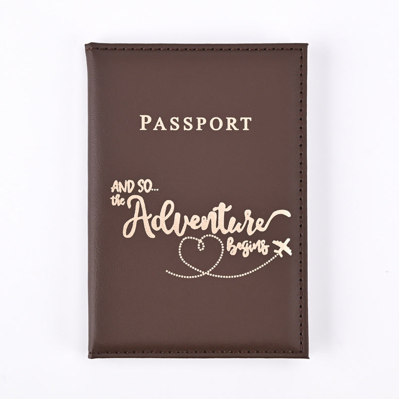 Attractive Pattern Passport Cover Ticket Clip Card Holder