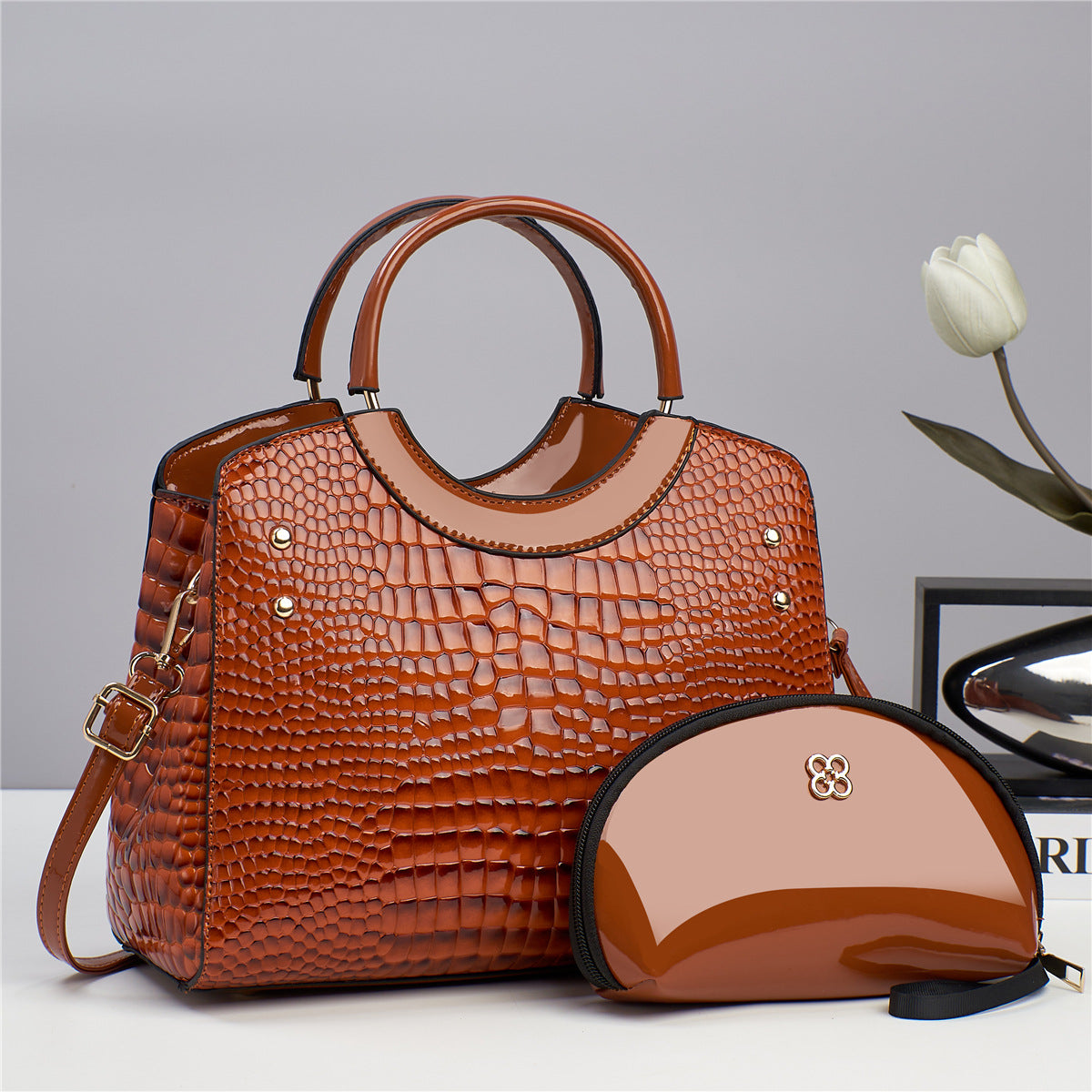 Women's Texture Temperament Mother Fashion Trendy Bags
