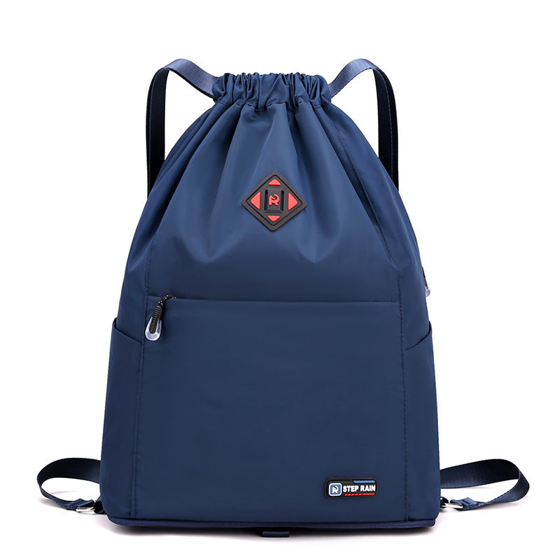 Women's Female Winter Korean Fashion Simple Drawstring Backpacks