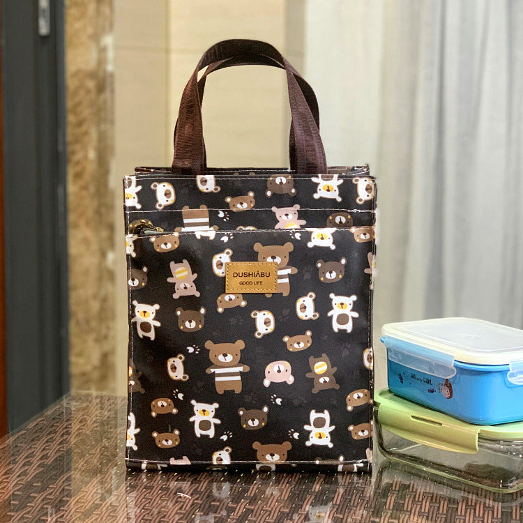 Volume Waterproof Lunch Box Snack Make-up Handbags