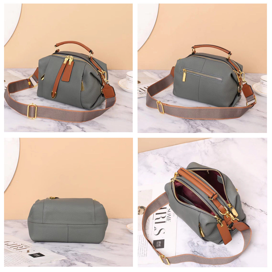 Women's Genuine Leather High-grade Retro First Layer Shoulder Bags